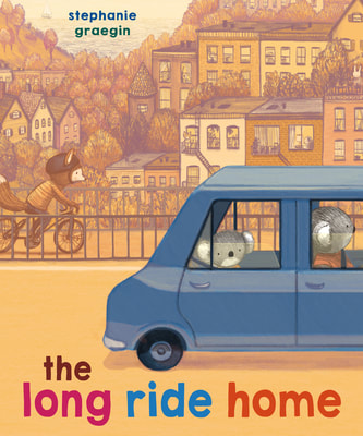 cover of The Long Ride Home koalas in van